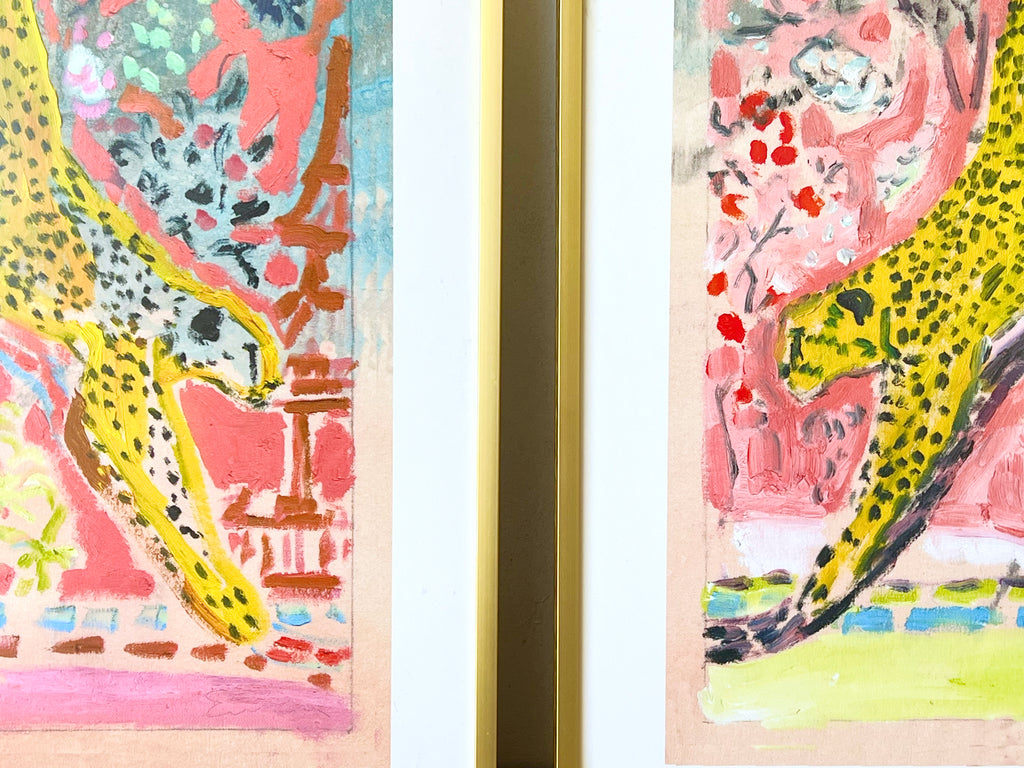 Framed Print // Cheetah Facing Right