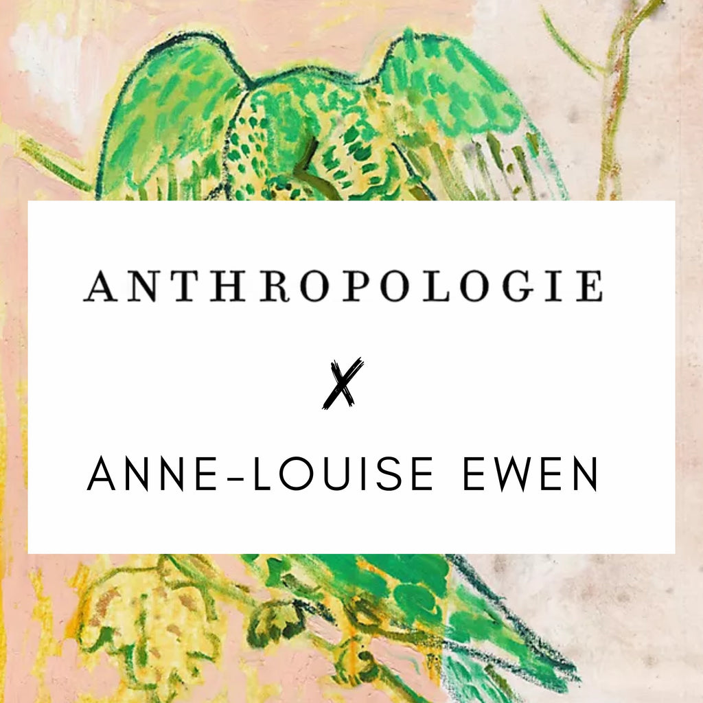 Newest Collaboration with Anthropologie: Another Collection of Fine Art Prints by Anne-Louise Ewen