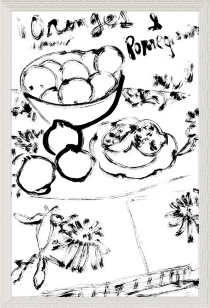 Giclée Print // Oranges & Pomegranates