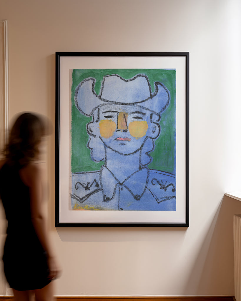 Giclée Print // Blue (Guardians Series)