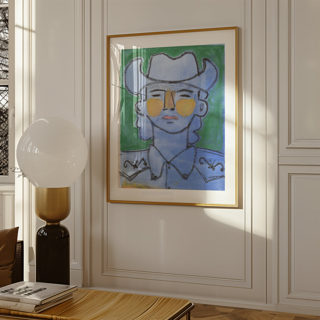 Giclée Print // Blue (Guardians Series)