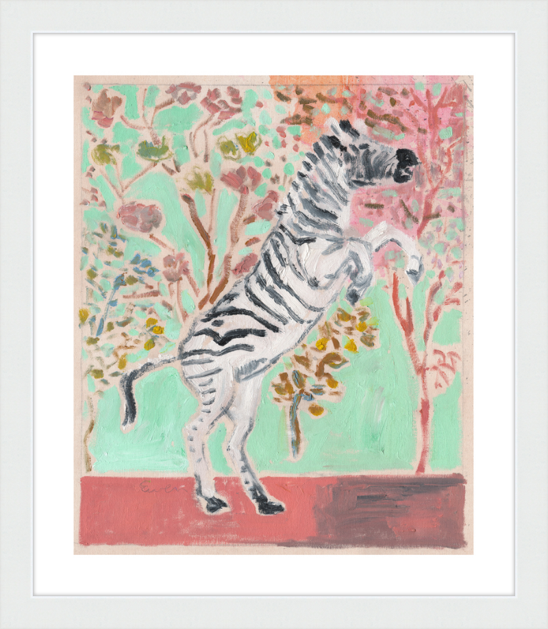 Giclée Print // Zebra (Facing Right)