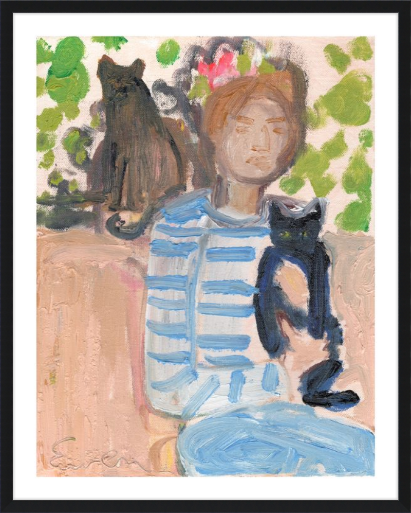 Giclée Print // These Little Gods (Cat Painting Series)