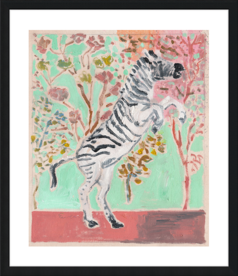 Giclée Print // Zebra (Facing Right)
