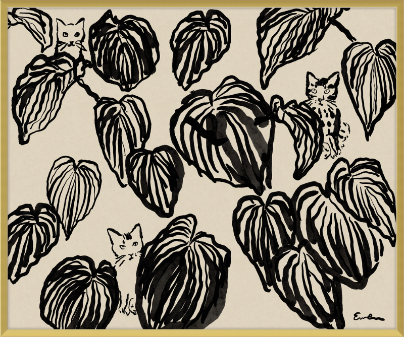 Giclée Print // Three Cats