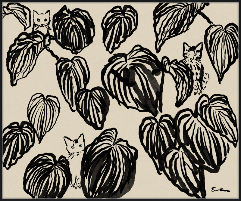 Giclée Print // Three Cats