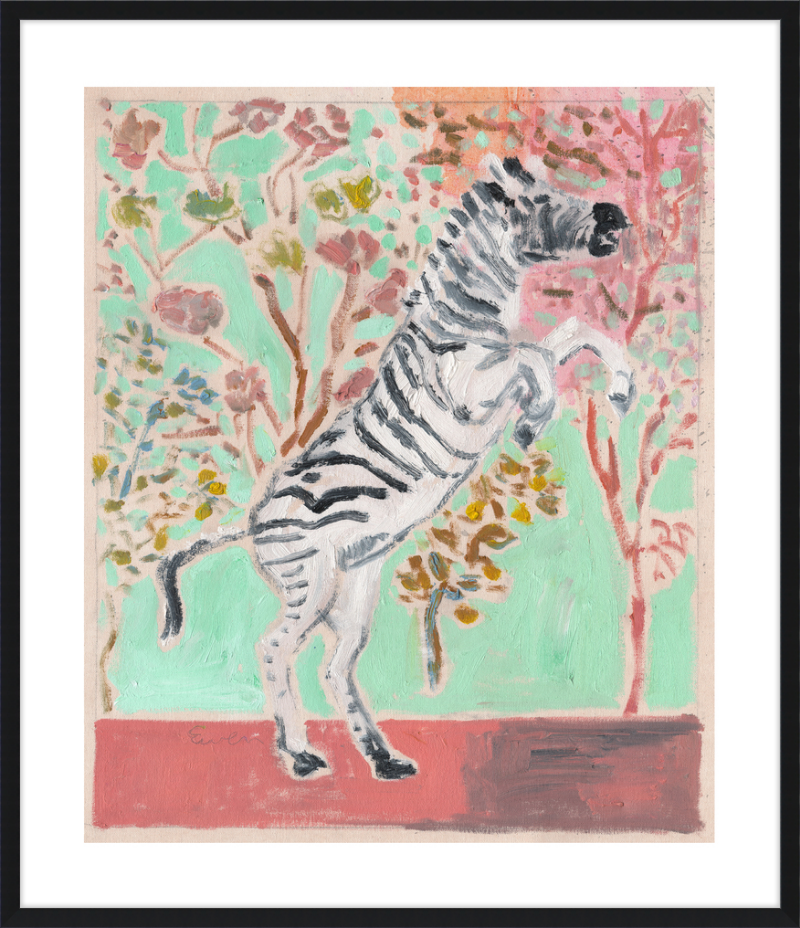 Giclée Print // Zebra (Facing Right)