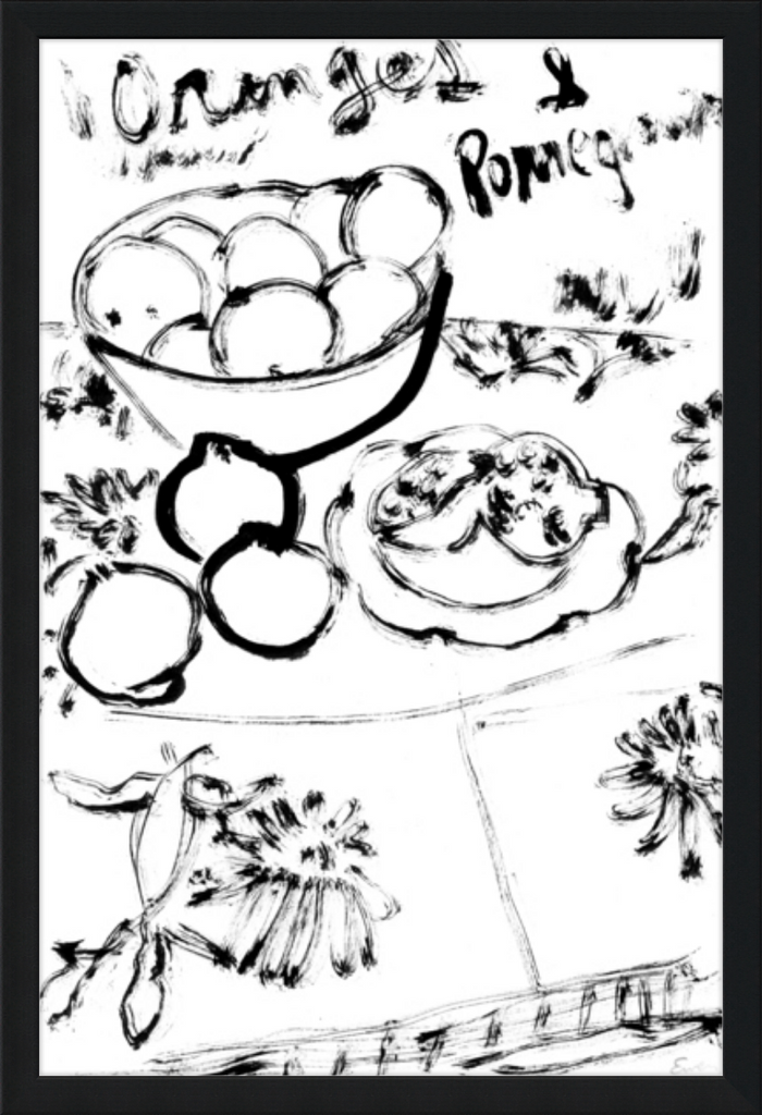 Giclée Print // Oranges & Pomegranates