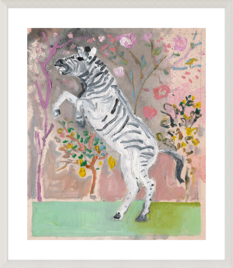 Giclée Print // Zebra (Facing Left)