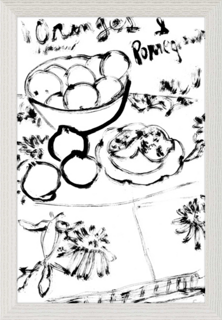 Giclée Print // Oranges & Pomegranates