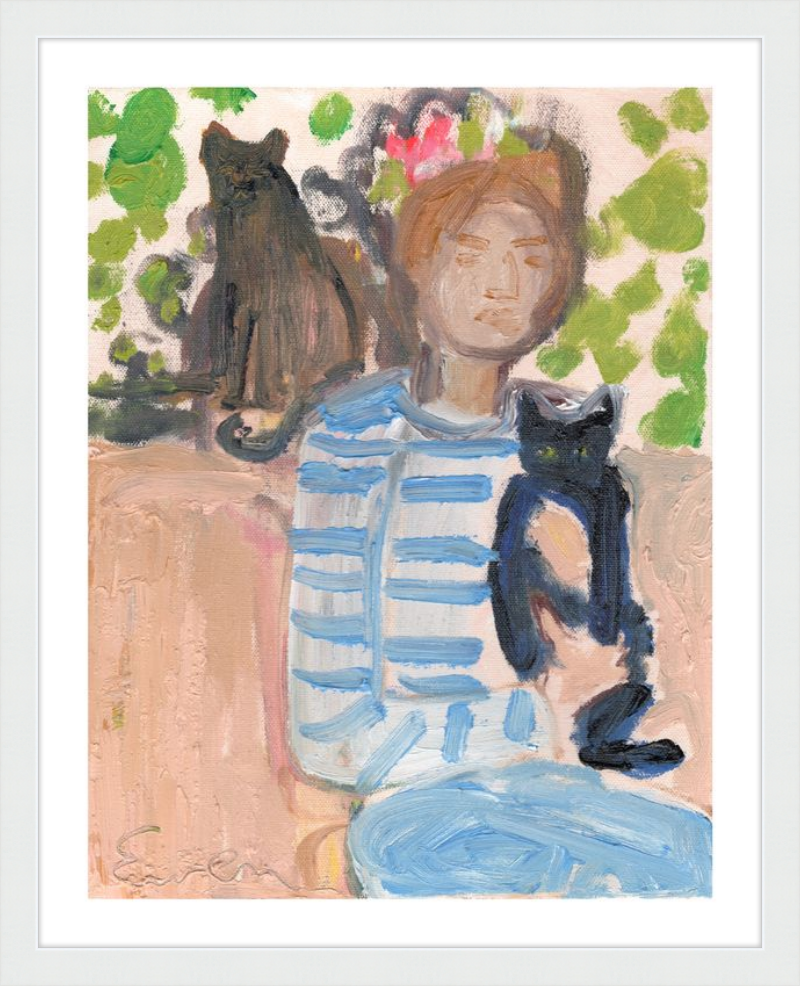 Giclée Print // These Little Gods (Cat Painting Series)