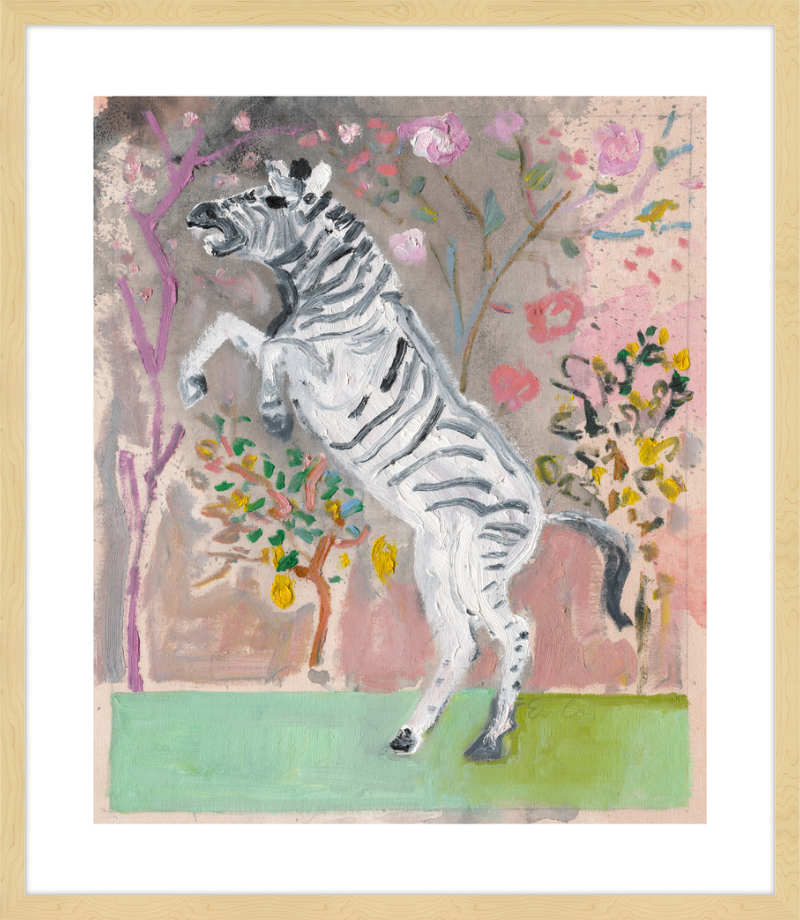 Giclée Print // Zebra (Facing Left)