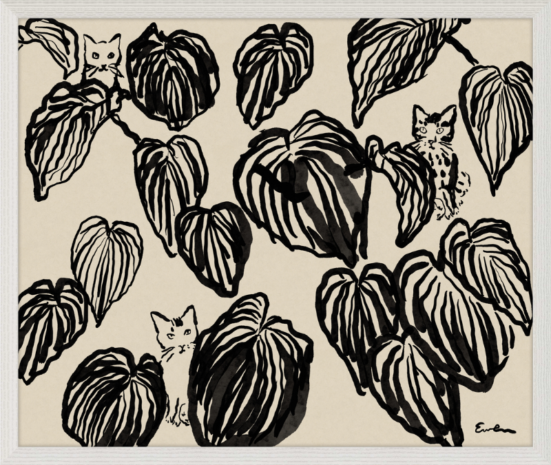 Giclée Print // Three Cats