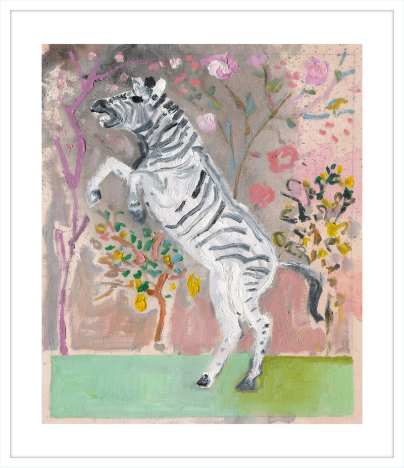 Giclée Print // Zebra (Facing Left)