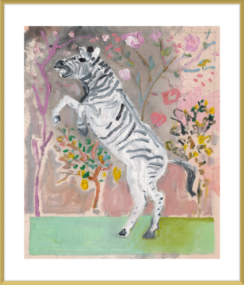 Giclée Print // Zebra (Facing Left)