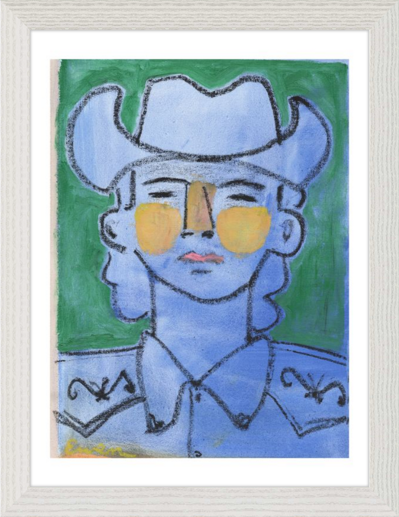 Giclée Print // Blue (Guardians Series)