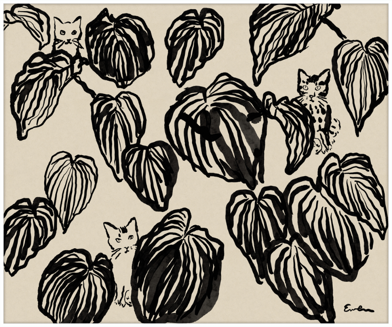 Giclée Print // Three Cats