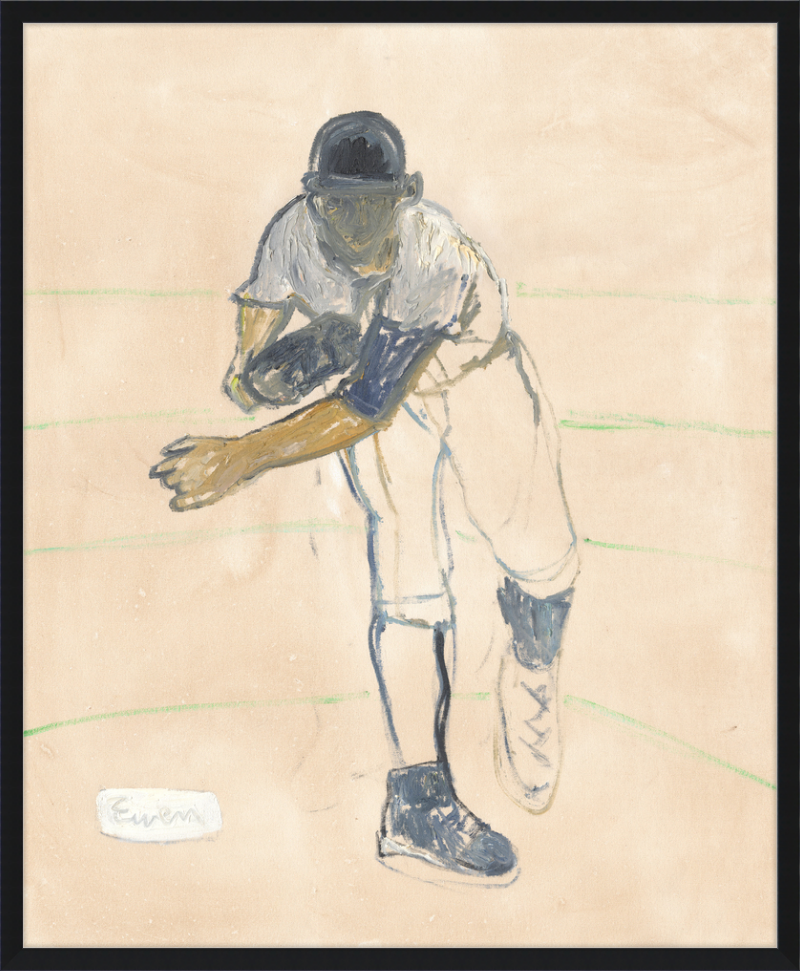Framed Print // Southpaw (Baseball Series)