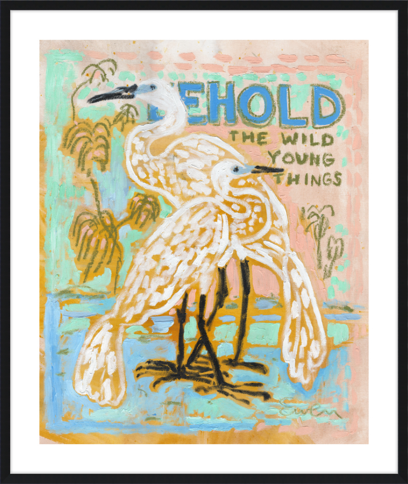 Giclée Print // Behold The Wild Young Things