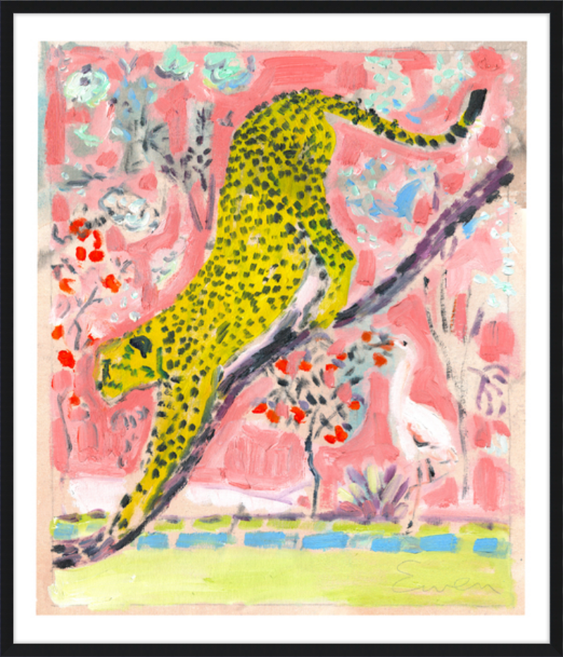 Giclée Print // Cheetah Facing Left