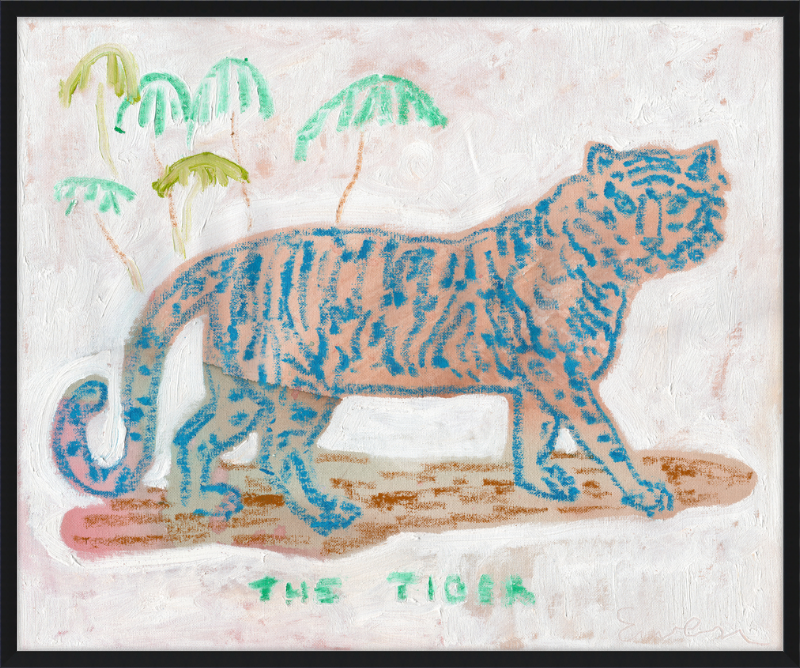 Giclée Print // The Blue Tiger