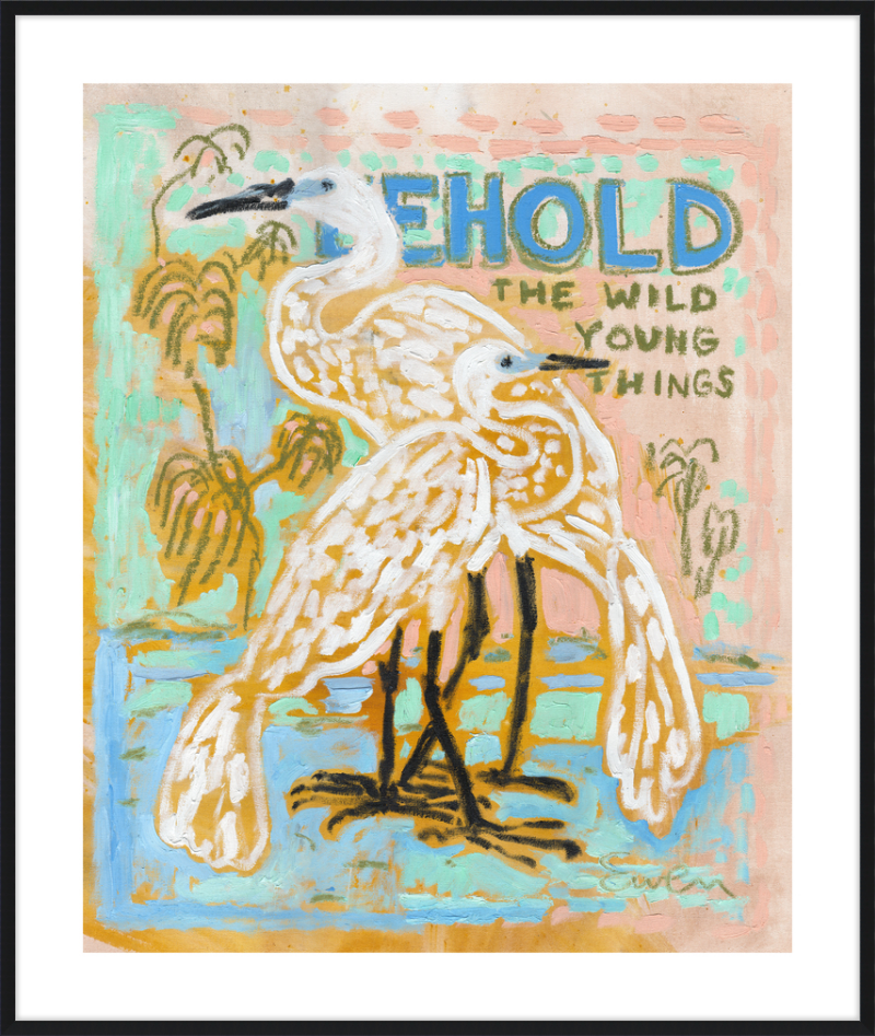 Giclée Print // Behold The Wild Young Things