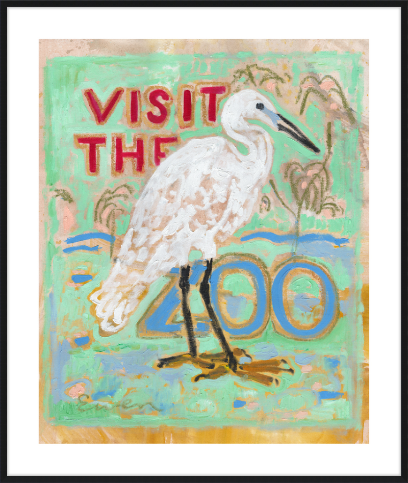 Giclée Print // Visit The Zoo