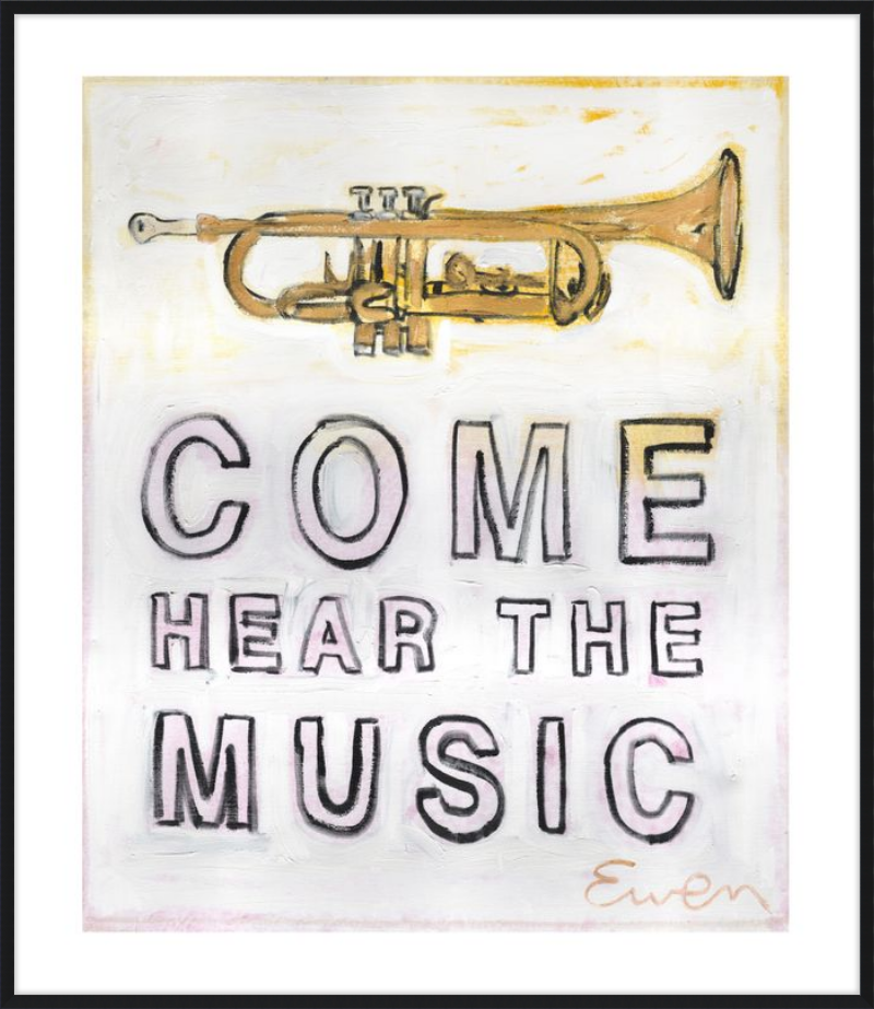 Giclée Print // Come Hear The Music