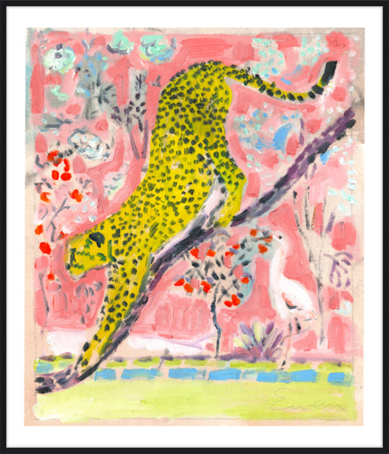 Giclée Print // Cheetah Facing Left