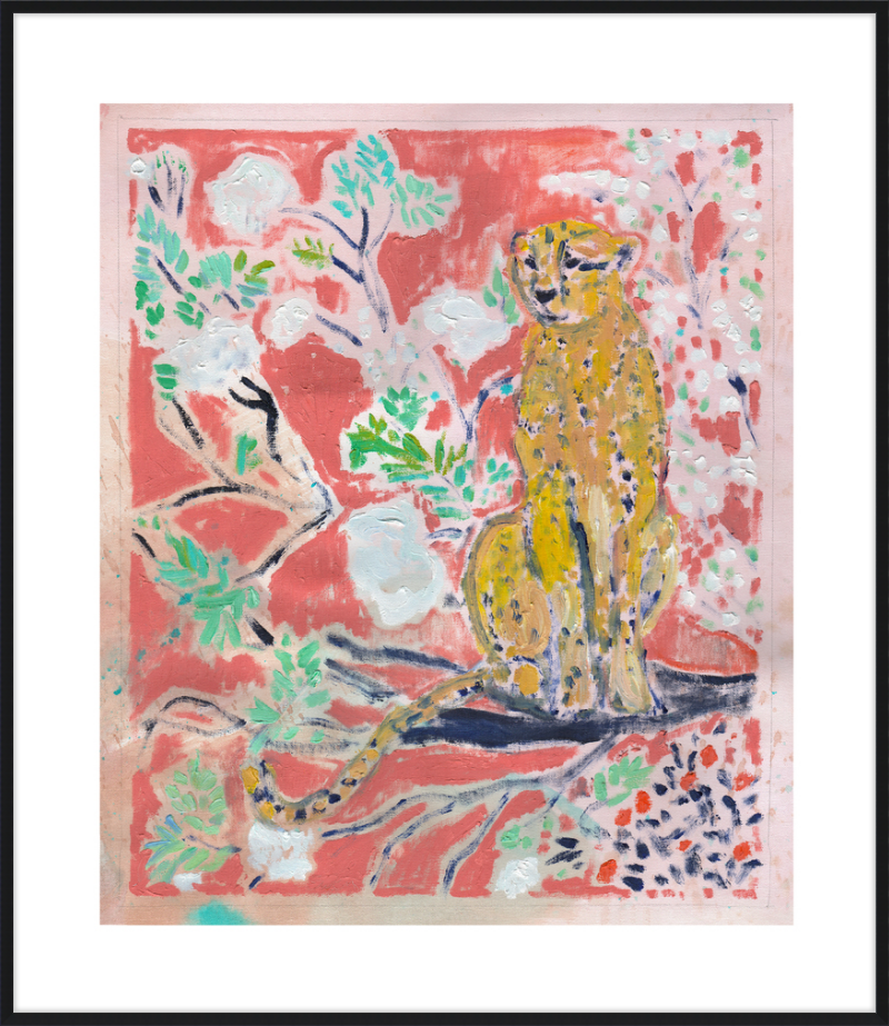 Giclée Print // Cheetah Looking Left