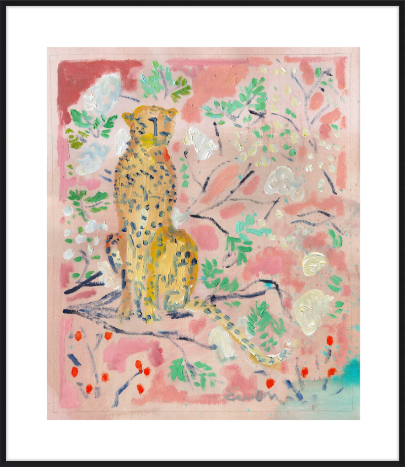 Giclée Print // Cheetah Looking Right