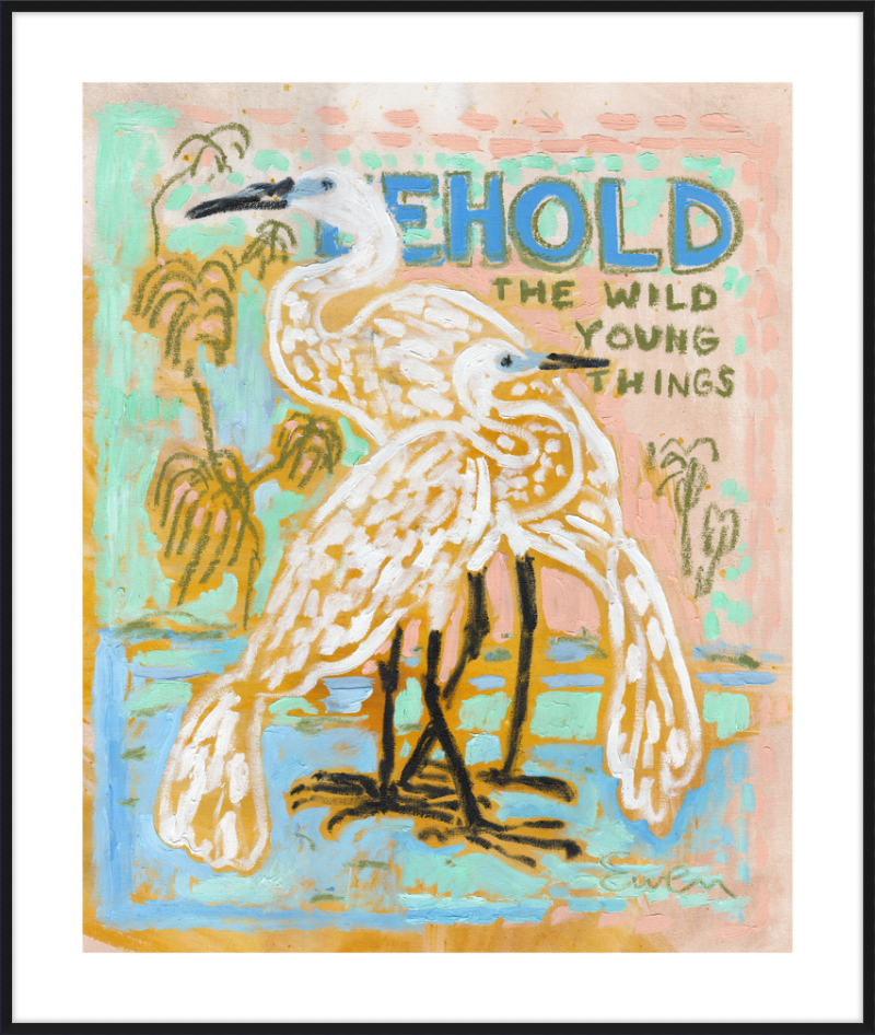 Giclée Print // Behold The Wild Young Things