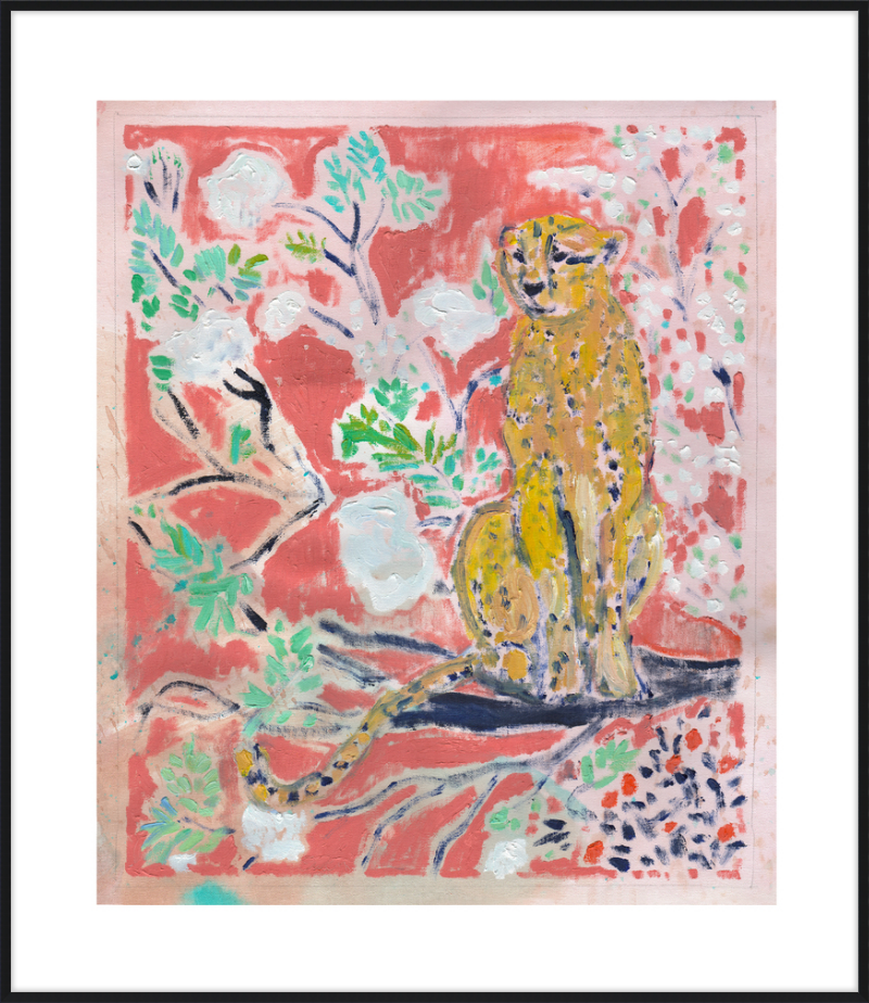 Giclée Print // Cheetah Looking Left