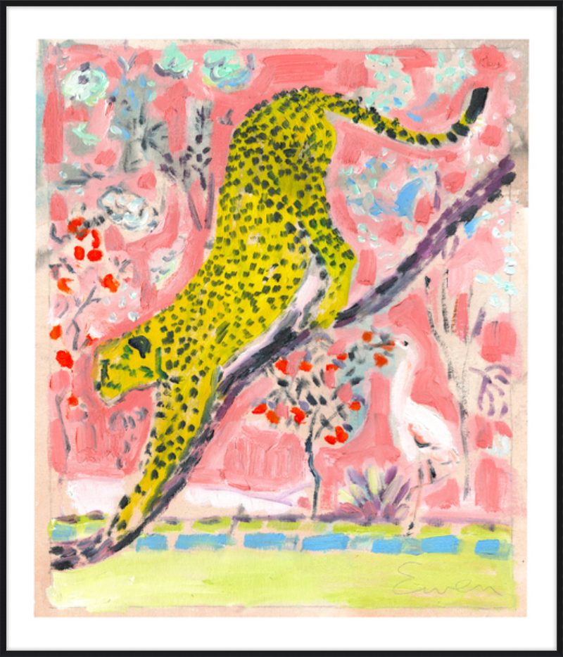 Giclée Print // Cheetah Facing Left