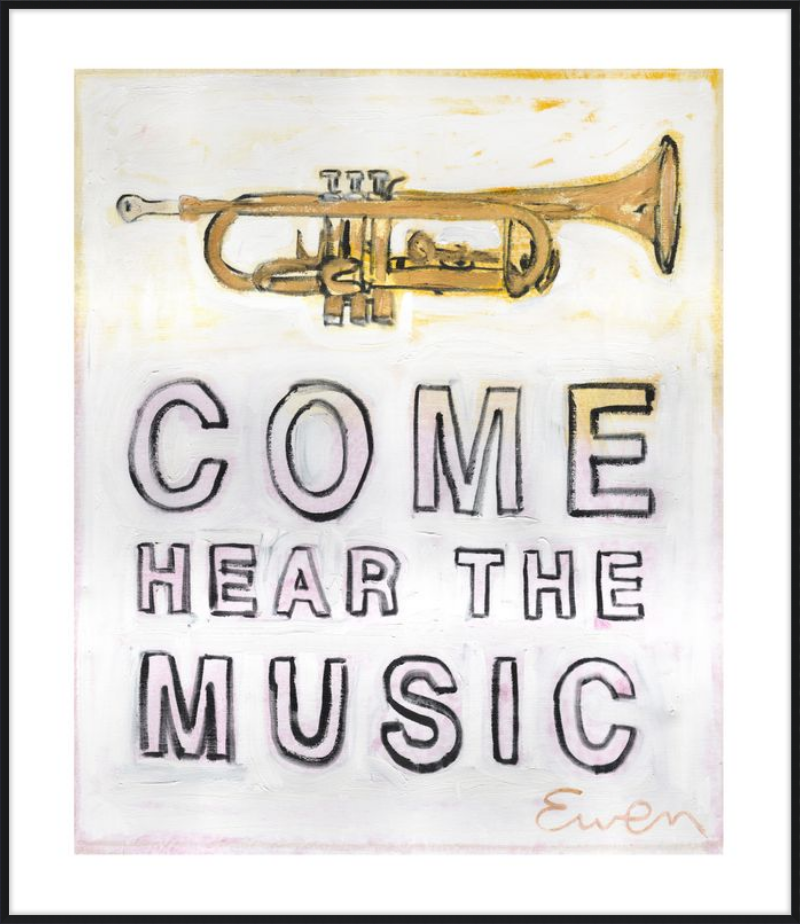 Giclée Print // Come Hear The Music