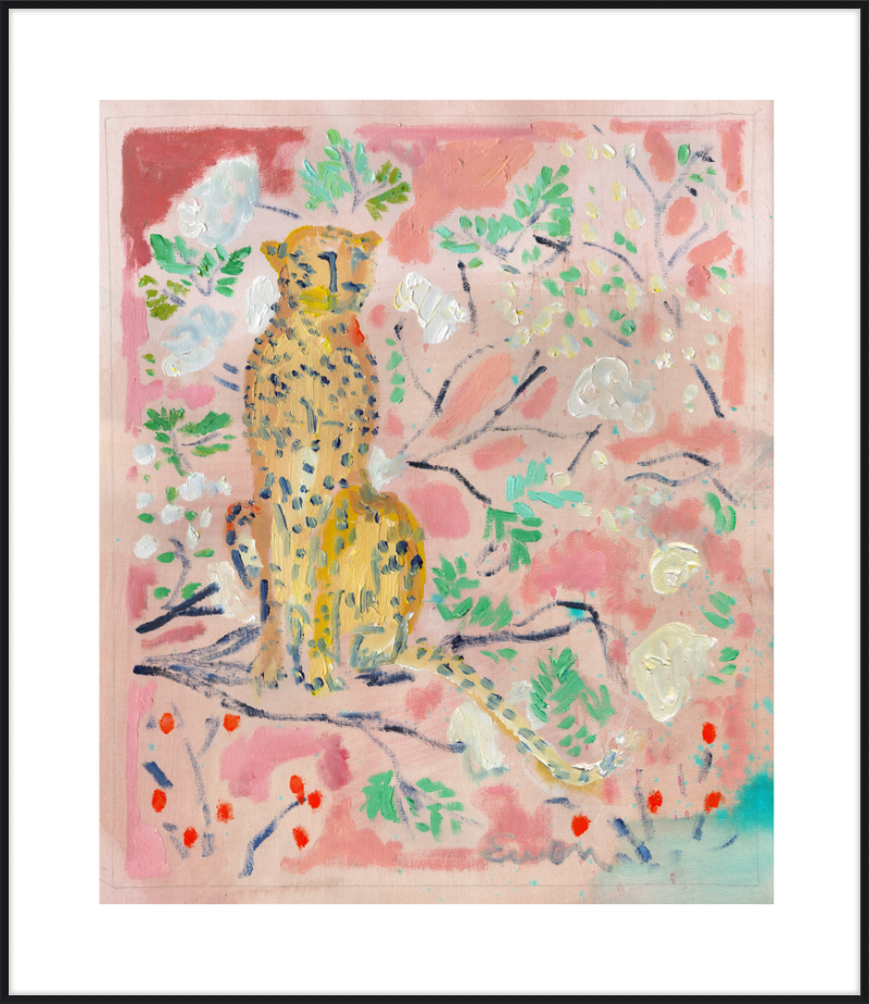 Giclée Print // Cheetah Looking Right