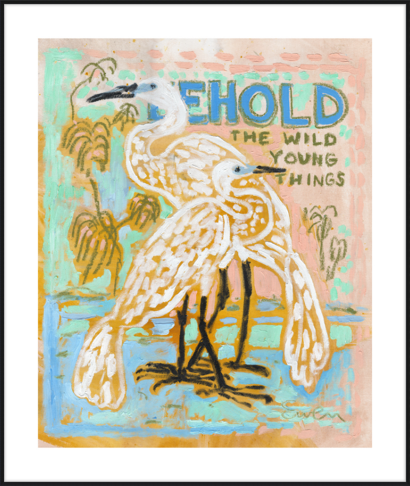 Giclée Print // Behold The Wild Young Things