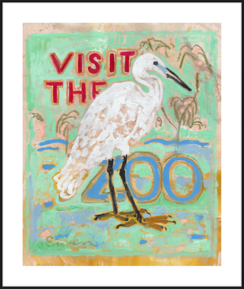 Giclée Print // Visit The Zoo