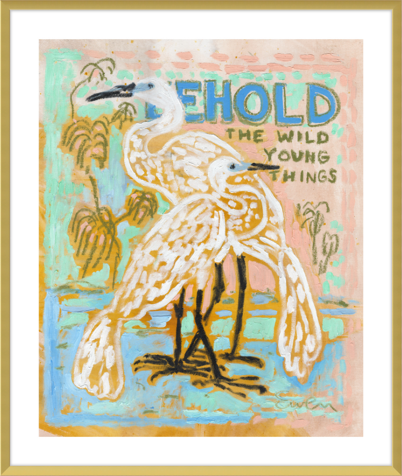 Giclée Print // Behold The Wild Young Things