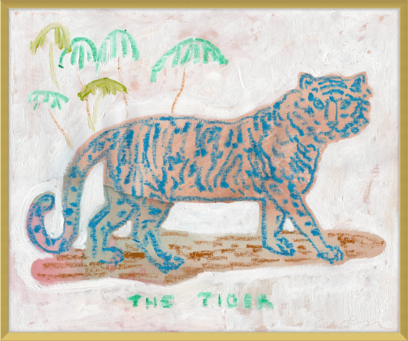 Giclée Print // The Blue Tiger