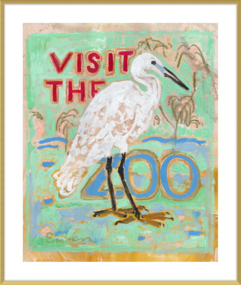 Giclée Print // Visit The Zoo