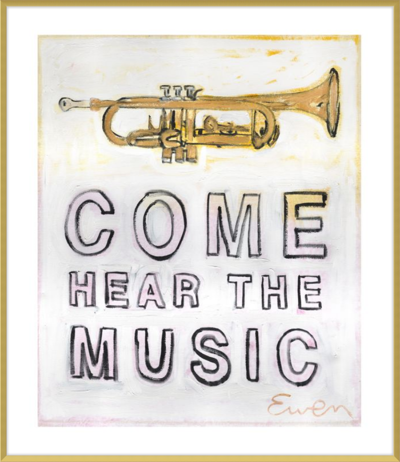 Giclée Print // Come Hear The Music