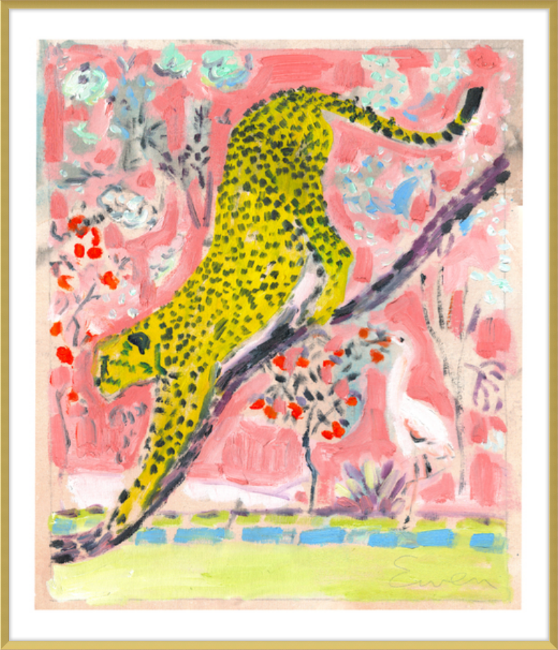 Giclée Print // Cheetah Facing Left