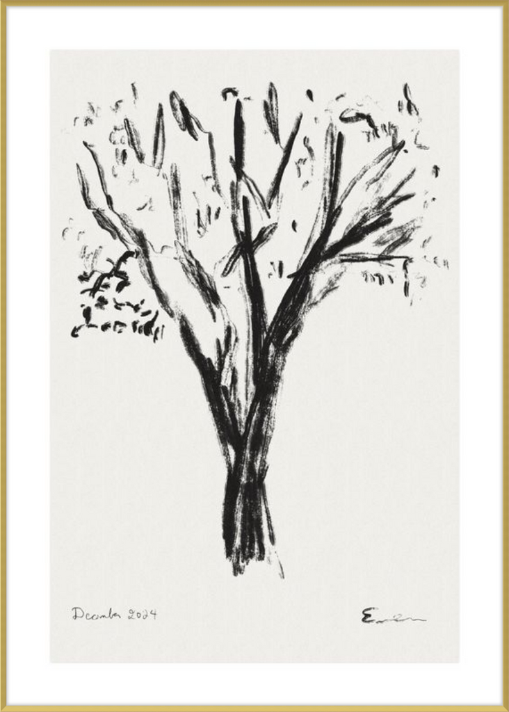 Framed Print // Tree No. 2, December 2024