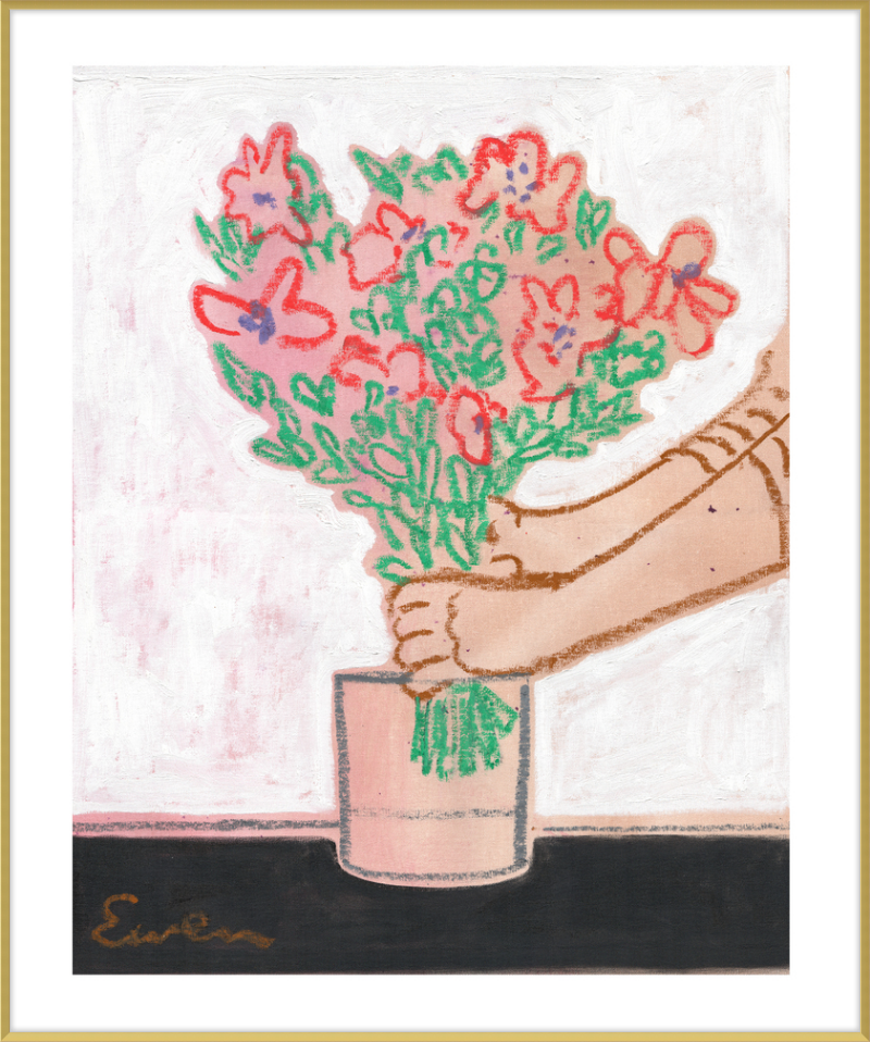 Giclée Print // Arranging the Anemones