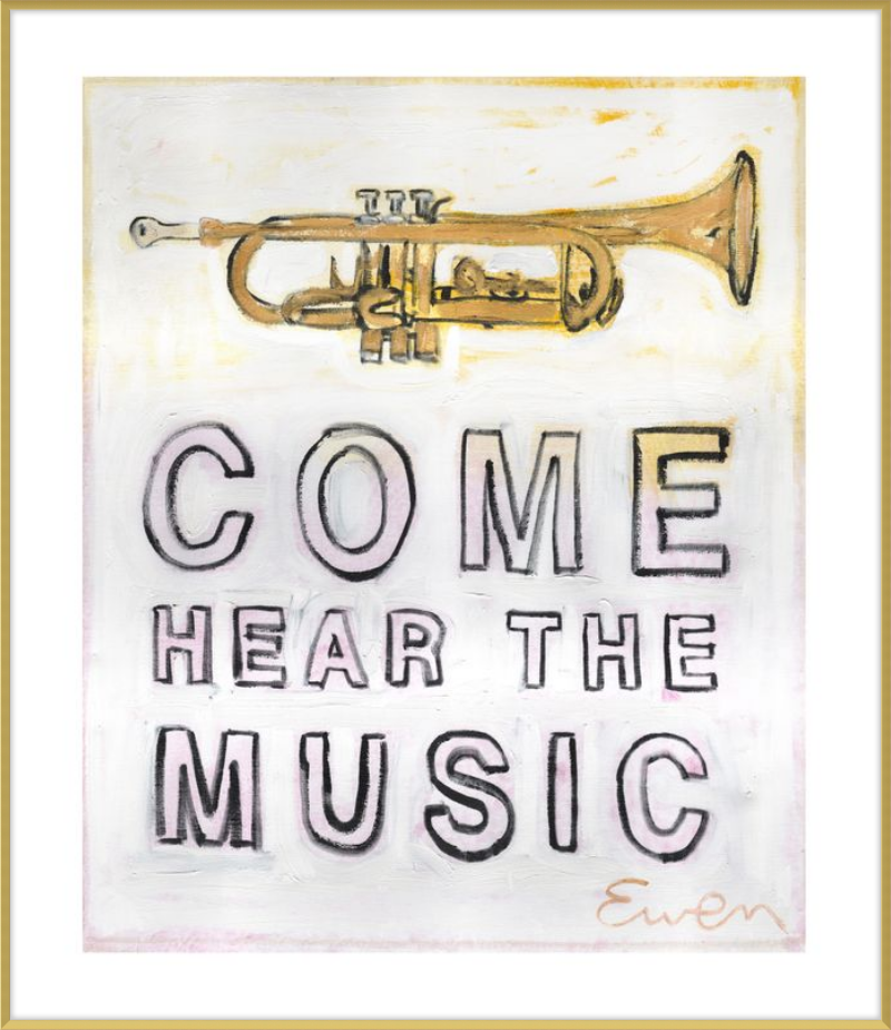 Giclée Print // Come Hear The Music