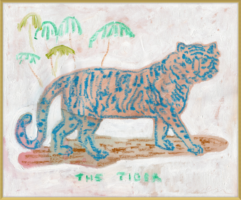 Giclée Print // The Blue Tiger