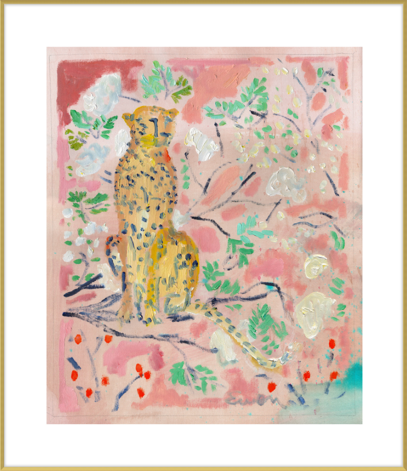 Giclée Print // Cheetah Looking Right