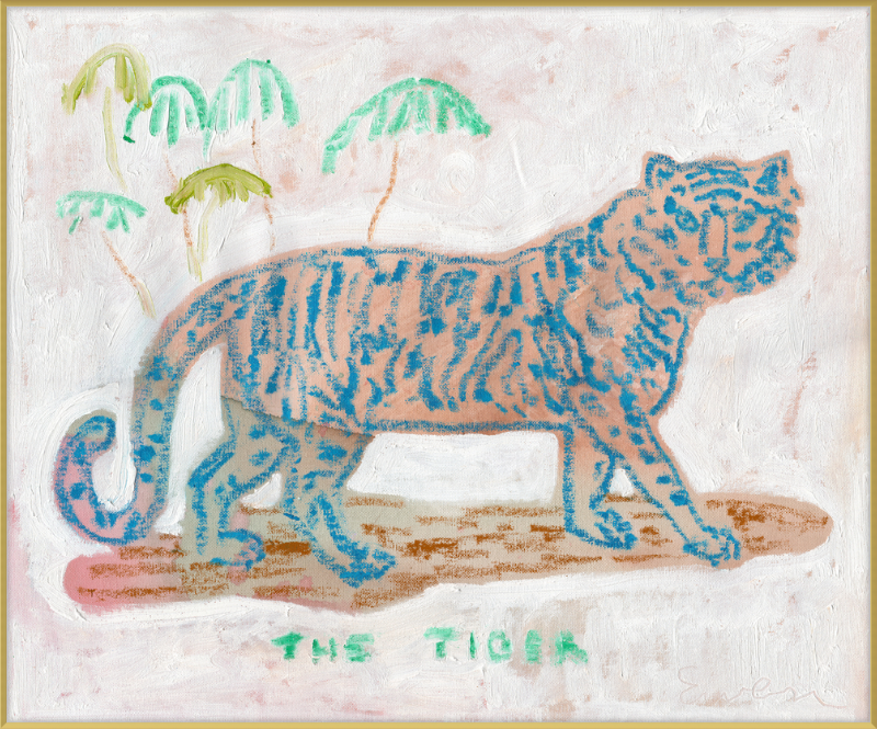 Giclée Print // The Blue Tiger