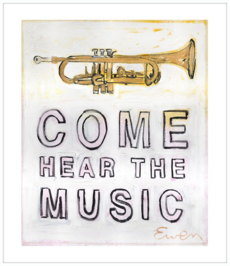 Giclée Print // Come Hear The Music